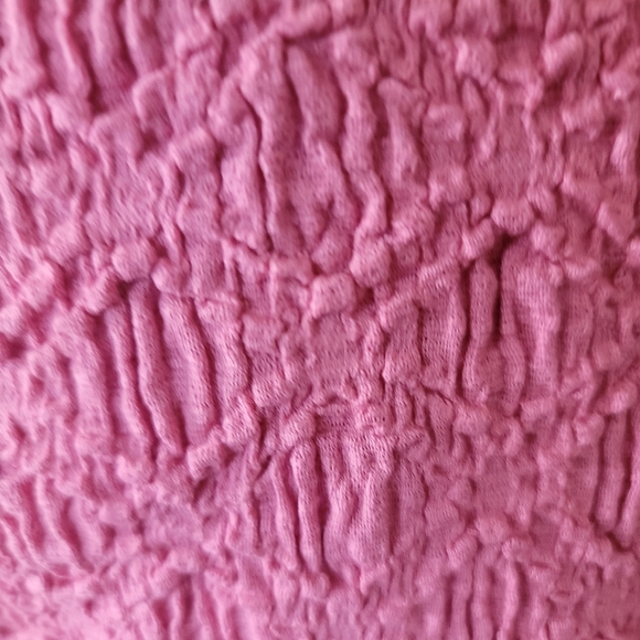 Anthropologie Porridge Pink Textured Slim Knit Mini Dress, XL, Summer - Picture 8 of 12
